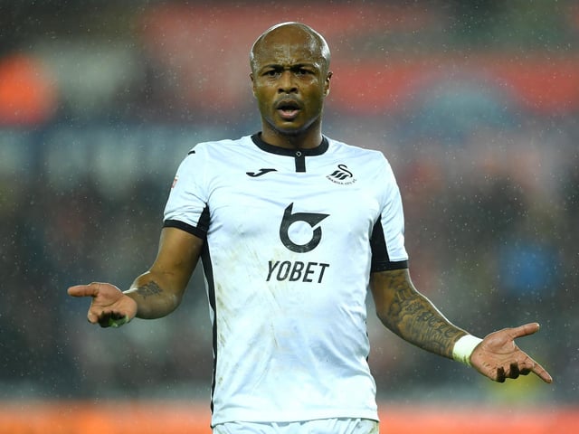 Swansea City's Ghanaian winger has bagged 10 goals, cementing himself as a fan favourite in South Wales and one of the best players in the league.