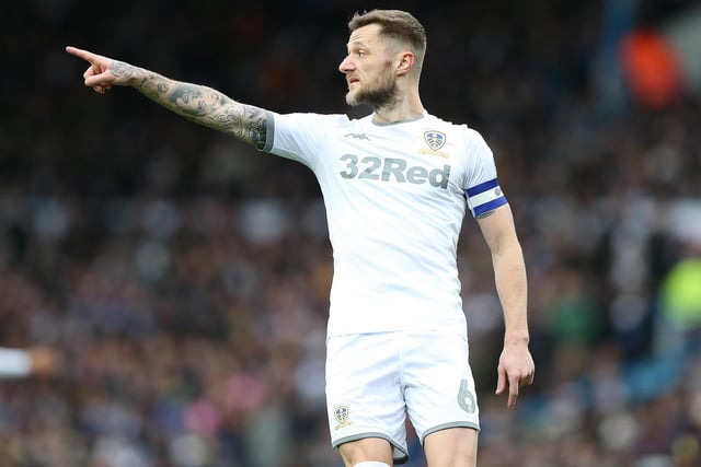 Leeds United's captain and defensive stalwart, 28-year-old Liam Cooper has helped lead the Whites to the top of the Championship.