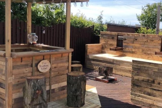 We're incredibly impressed with this garden masterpiece from Jodie Cross. When lockdown is over, this will be a great space for garden parties.