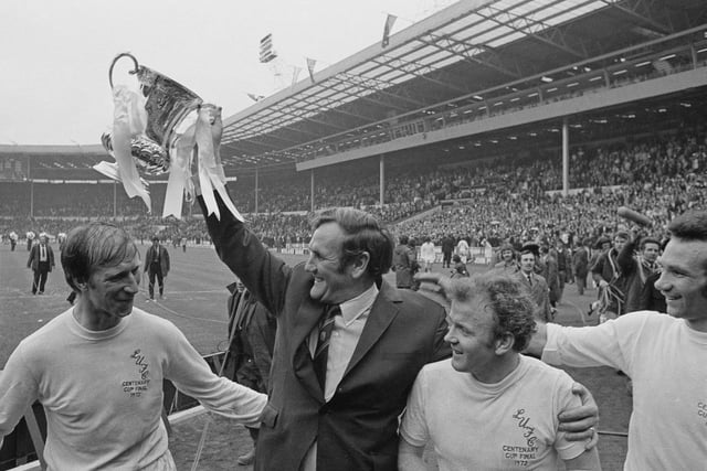 Under Revie Leeds won the Second Division, First Division (twice), an FA Cup, a League Cup and the Inter-Cities Fairs Cup twice as well as a Charity Shield.