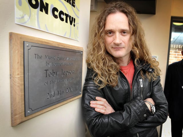 Formed in Scarborough by Toby Jepson, Jim Dickinson, Bruce Dickinson and Mark Plunkett, Little Angels were a 1980s rock band. They had 12 top 40 hits and toured with Bryan Adams.