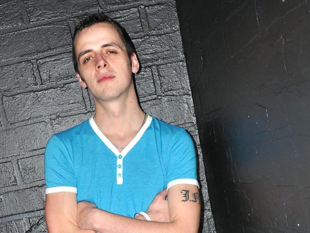 Jonnie takes a break from the dancefloor.