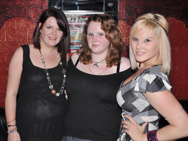 Verity, Danielle and Ally.