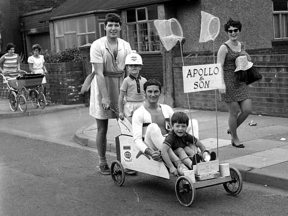 The annual Garswood Pram Race, 1969