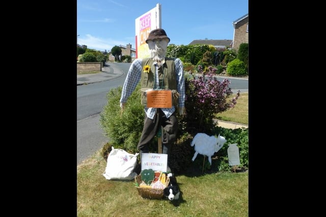 Instead residents were invited to create their own key worker scarecrows and display them in their gardens. The Community Association then produced a list of all those taking part so families could choose how they would walk the trail.