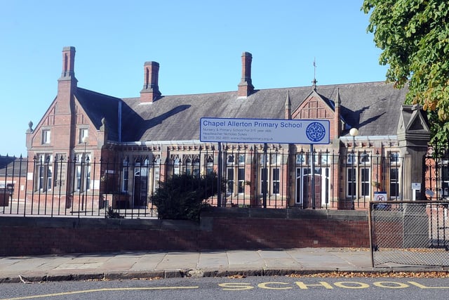 A total of 72 first choice applications were made to Chapel Allerton Primary School