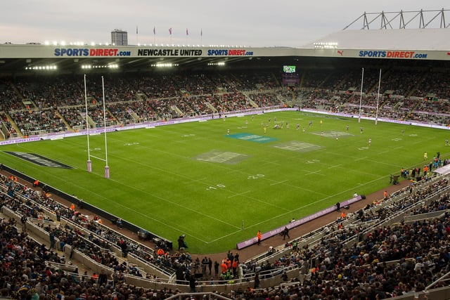 Newcastle staged rugby league