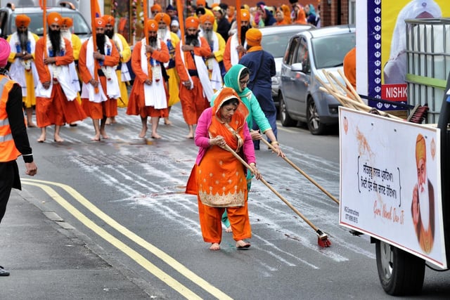 Nagar Kirtan Sikh Festival Procession, Preston, 2012