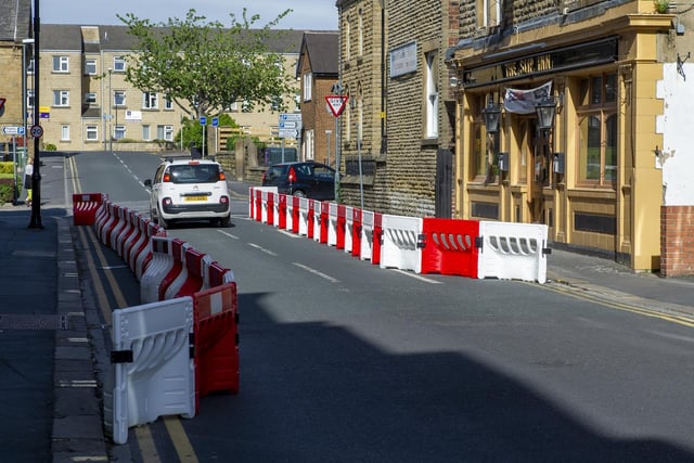 In Morley, 100 metre barriers have been installed along Albion Street.