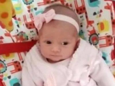 Dawn Johnson said: "This is Darcey my granddaughter. Shes 8 weeks old now."