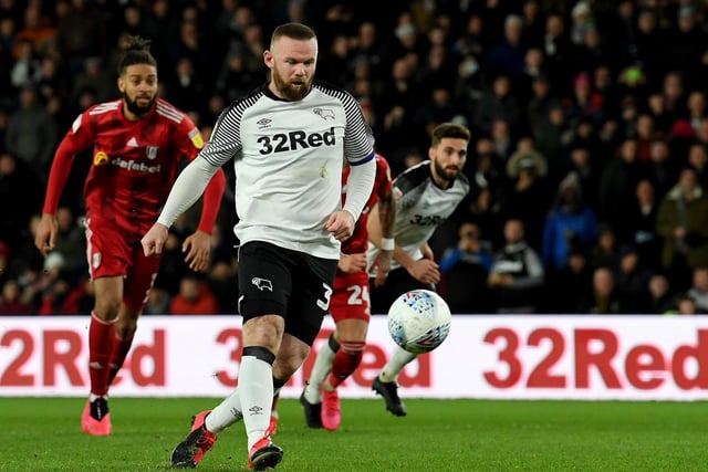 United's final away game - against the side who ended Leeds' promotion hopes in last season's play-offs. A Derby team featuring Wayne Rooney, above, sit 12th and five points off the play-offs. Photo by Ross Kinnaird/Getty Images.