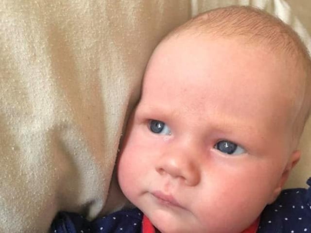 Becky Derevonko shared her photo of Jessica Rose, born on April 11.