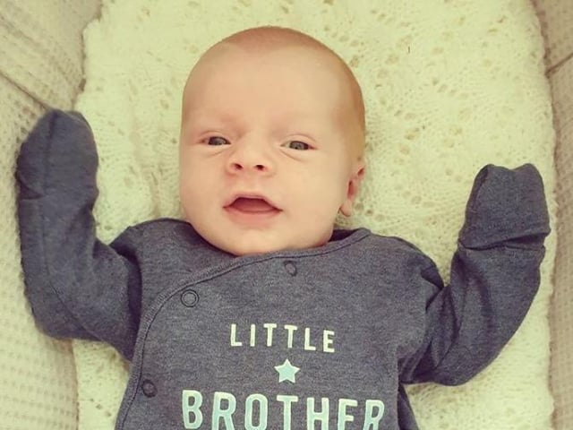 Lacey Rose Winspear shared her photo of Bobby Fen, born 27/4/20.