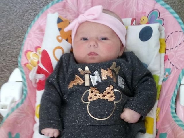 Laura Bell shared her photo of little Lexie-mae.