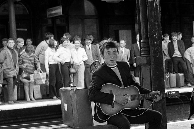 Play us a tune! Wigan wakes weeks North Western Station 1969