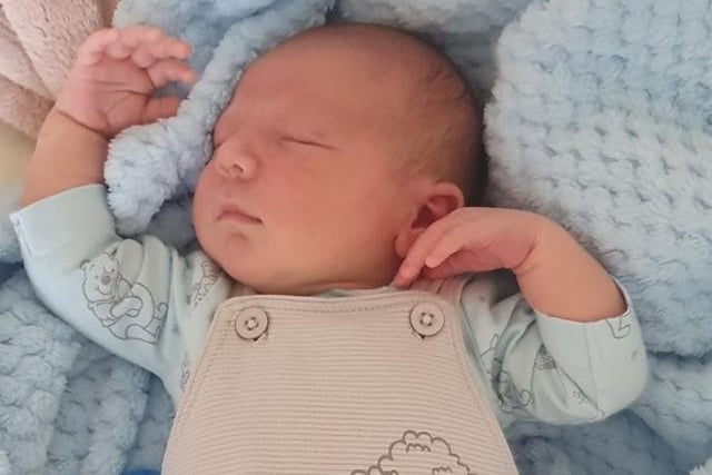 Rachel Tolliday shared her photo of baby Finlary White, born May 7.