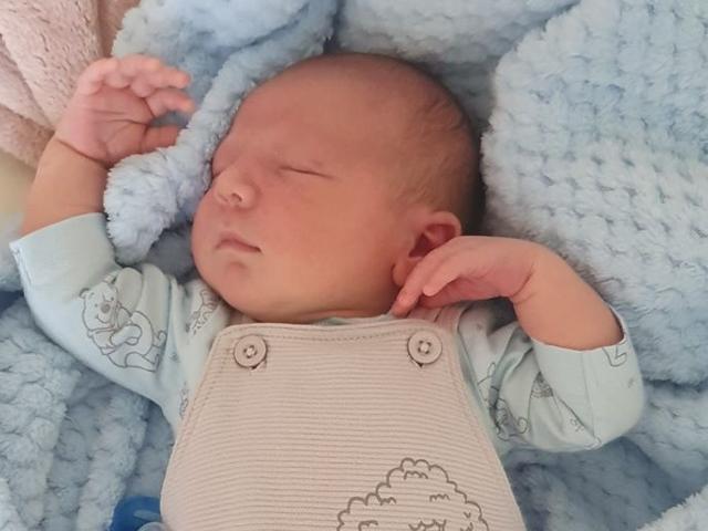 Rachel Tolliday shared her photo of baby Finlary White, born May 7.