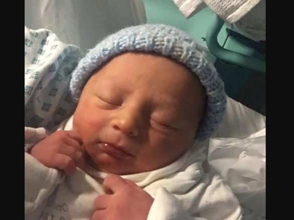 Shannon Carrie shared her photo of baby Rio, born on April 15 2020.