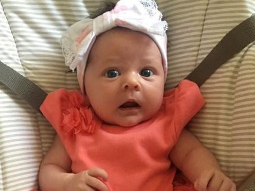 Donna Thornton shared her photo of baby Roxi-Lea.