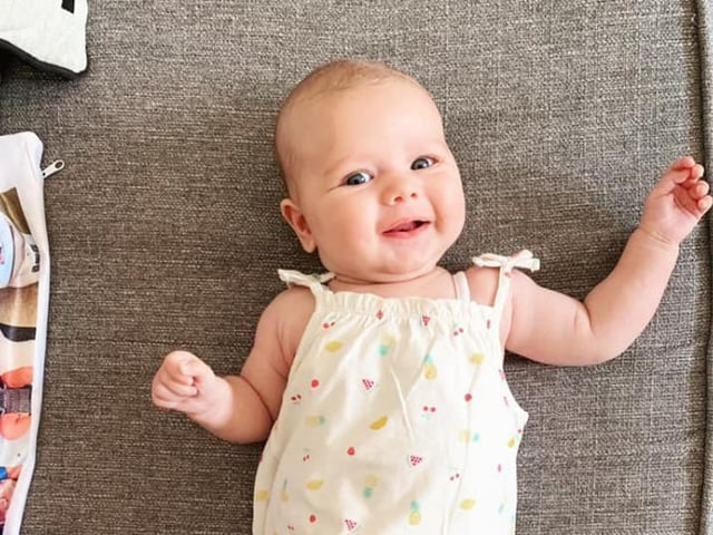 Beth Nichol welcomed baby Maya ONeill  into the world on  March 15, weighing 6lb 10oz.