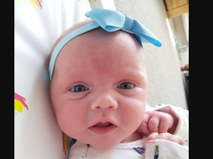 Kimberley Jane Wilson shared her photo of Ada Grace, born 12/04/2020 weighing 8lbs 8oz.