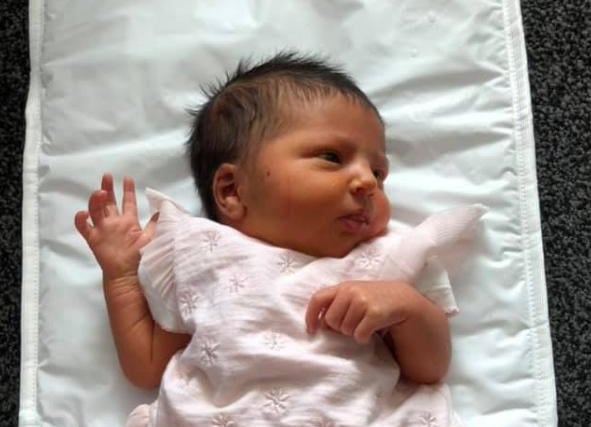 Gemma Wood introduced Ariella Bentley. Born 18th May 2020,  weighing 6lbs 13oz.