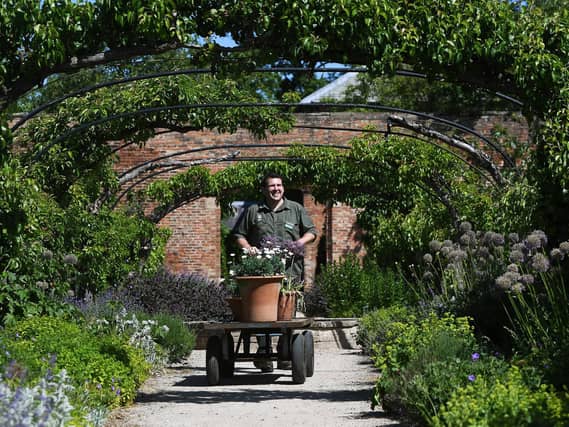 National Trust's Beningbrough Hall near York is open now.
Tickets for the reopening week sold out but more will be made available on the National Trust website every Friday.
