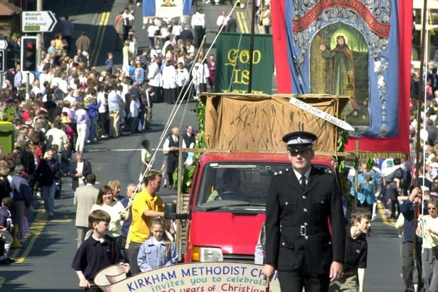 Kirkham Club Day procession