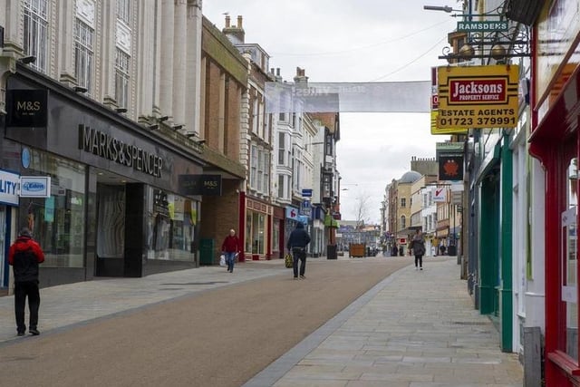 Police received 65 reports of antisocial behaviour in the town centre in April 2020.