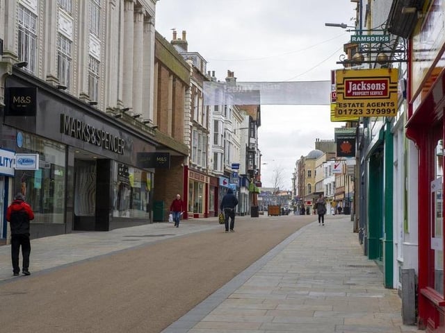 Police received 65 reports of antisocial behaviour in the town centre in April 2020.