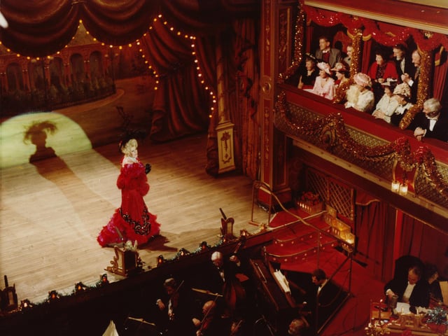 Enjoy this peak behind the curtain at Leeds City Varieties down the decades.