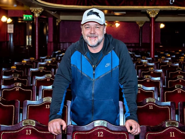 The Hollywood a lister visited in October 2017 to perform with his band Indoor Garden Party. "I love the City Varieties. Its fantastic" he said.