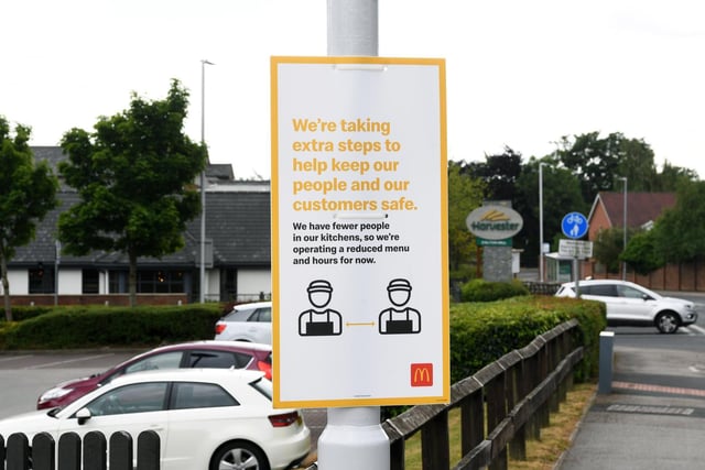 McDonald's said they are taking extra steps to keep staff safe.