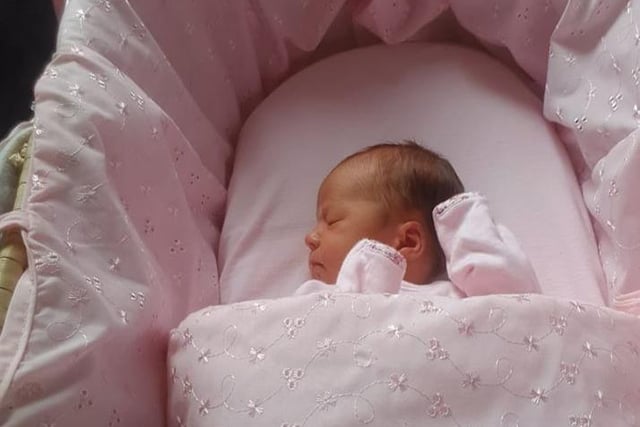 Tammy Rhodes posted this picture on May 27, writing: "Brooke 19th may 5 weeks early, born at harrogate district a week on scbu."