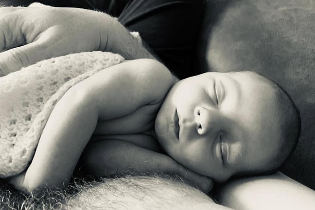 Claire Lancaster posted this picture on May 27, writing: "Introducing our little miracle Elliot, who was born at Harrogate Hospital and is now 2-weeks old."