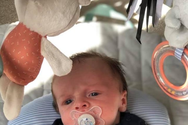 Lucy Radley posted this picture on May 28, writing: "This little man, Ethan, was born in Harrogate Hospital on 20th April, he is now nearly 6 weeks old."