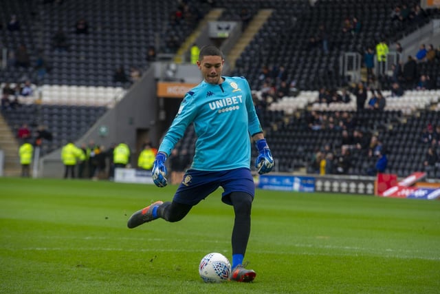 The recent recruit and 18-year-old Italian is United's back-up 'keeper at present with Casilla suspended and Meslier in between the sticks. Picture by Tony Johnson.