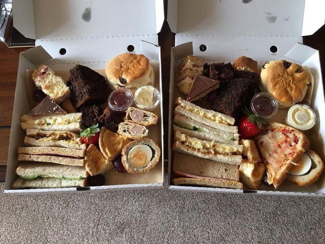 Demand for this Leeds business' afternoon tea boxes has gone through the roof. The delicious selection is available for 10 per person, or boozy options with prosecco and cocktails start at 30. Order at facebook.com/ccscakesleeds