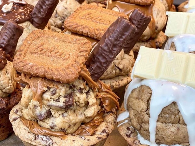 This bakery caused a storm when it opened in the Corn Exchange in January. The menu includes triple layered cookie cakes, Biscoff cookie dough jars and gooey chocolate brownies. Order on Instagram @42ndeastbakehouse