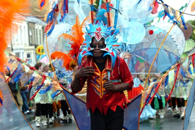 The carnival procession in 2007