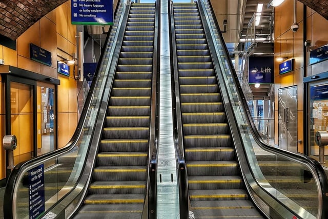No need for working escalators...