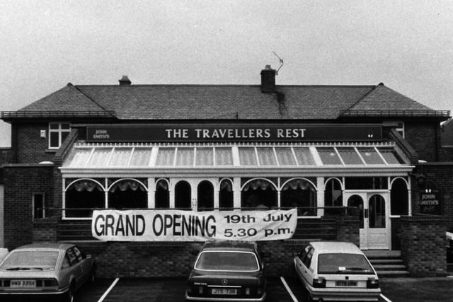 The Travellers Rest in Crossgates opened its doors for the first time.