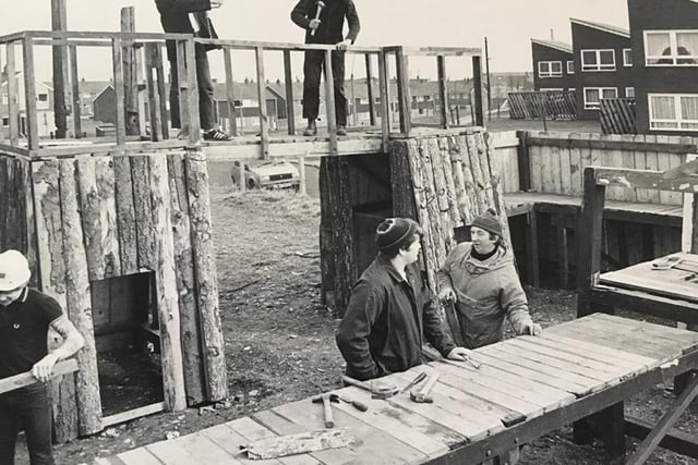 The construction of Fort Knottingley