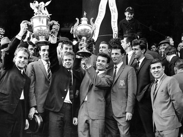 Enjoy these photos showcasing Leeds United's Second division title win in 1963/1964. PIC: Varley Picture Agency