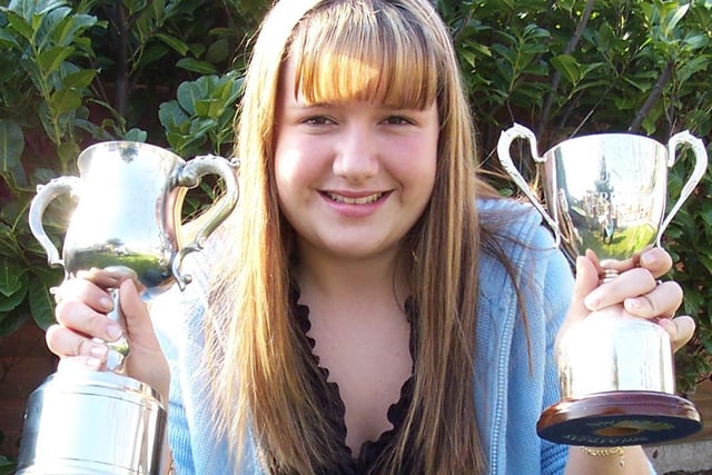 Kerry Keane, of Riversgate, who won a string of awards at the Lytham St. Anne's Music and Arts Festival in 2002