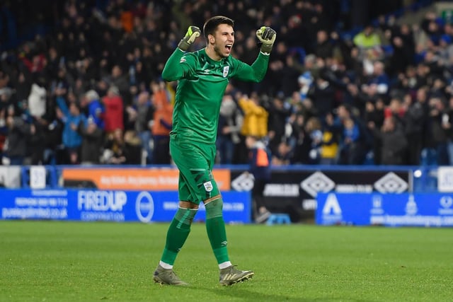 Kamil Grabara has made 28 Championship appearances between the sticks for Huddersfield during his loan spell from Liverpool. The Pole has kept just five clean-sheets.