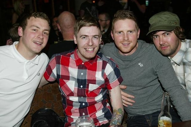 Ollie, Paddy, Dan and Mikey.