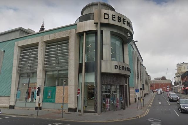 Blackpool's flagship Debenhams store openedin 2008 as part of a 30m extension of the Houndshill.