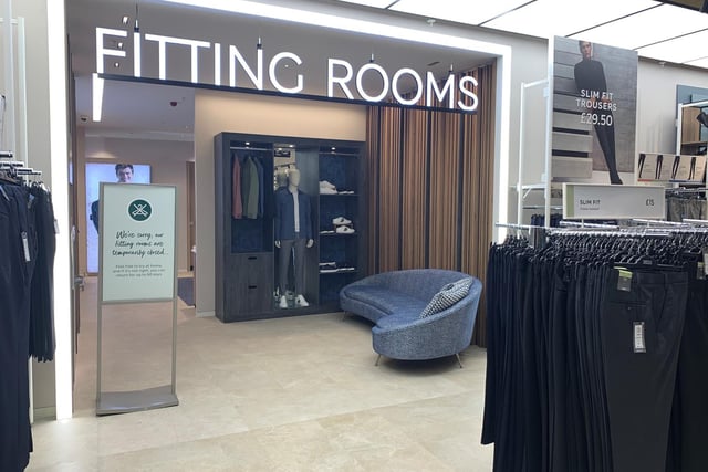 Fitting rooms at M&S remain closed but the refund policy remains extended