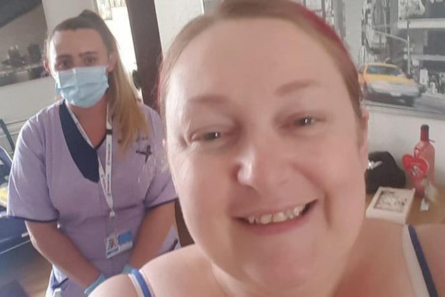 Lisa Tarbuck said: I want to nominate my carer Lisa. She needs a shout out because she assists me to live independently and I want to show that not all disabilities are obvious to see.